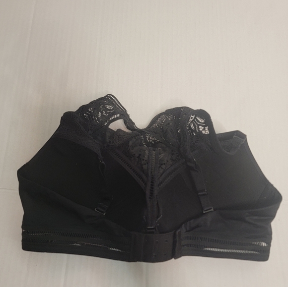 Victoria's Secret Bra 36D Very Sexy Push-Up Bralette Halter Removable Lace Black - Picture 6 of 11
